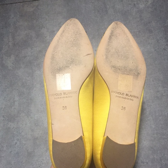 MANOLO BLAHNIK HANGISI FLATS - Picture 8 of 9